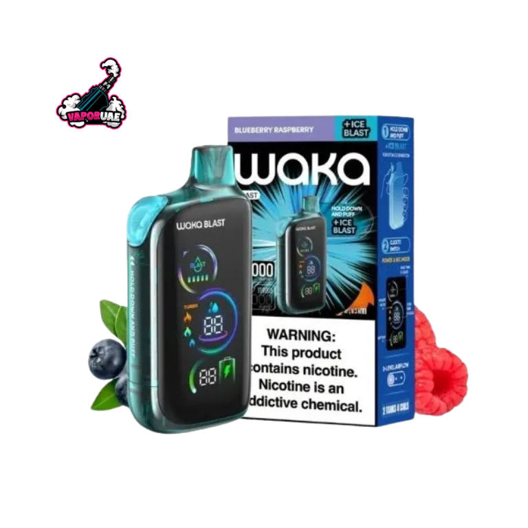 Waka ice Blast 50000 Puffs 50mg in Dubai, UAE