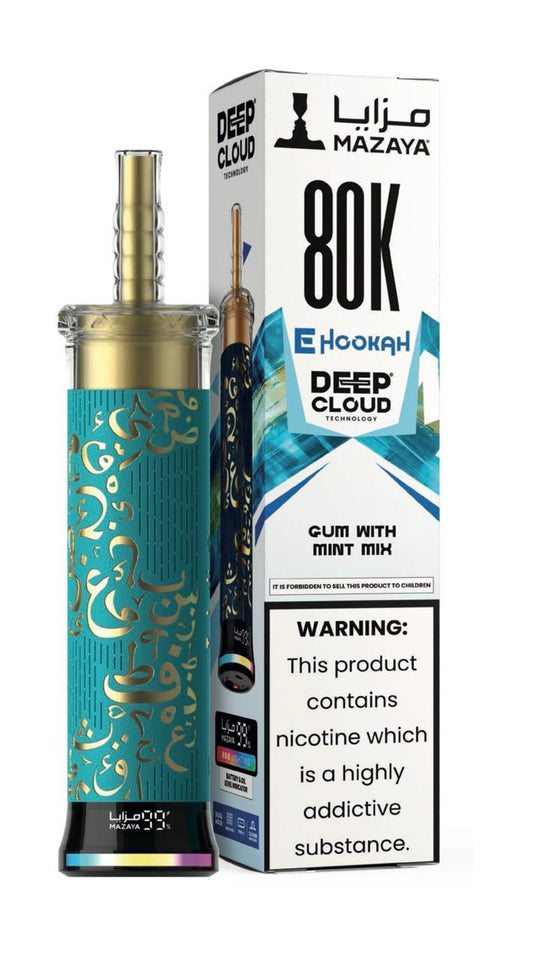 Mazaya Deep Cloud 80K Shisha Disposable Vape
