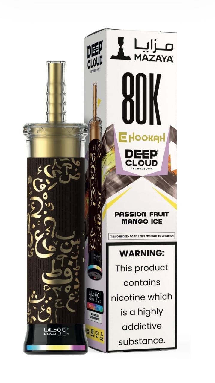 Mazaya Deep Cloud 80K Shisha Disposable Vape