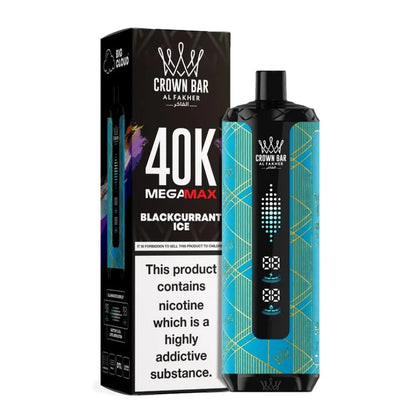 AL FAKHAR CROWN BAR MEGA MAX 40K PUFFS DISPOSABLE VAPE