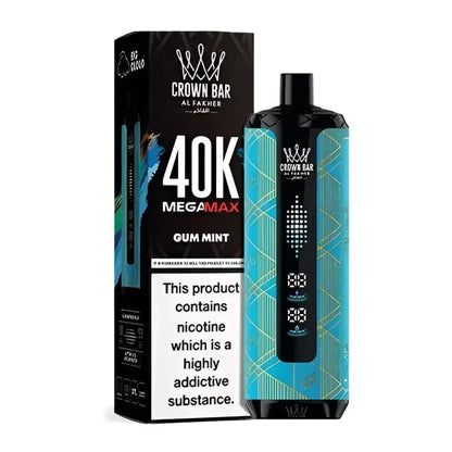 AL FAKHAR CROWN BAR MEGA MAX 40K PUFFS DISPOSABLE VAPE