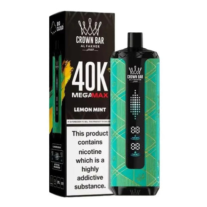 AL FAKHAR CROWN BAR MEGA MAX 40K PUFFS DISPOSABLE VAPE