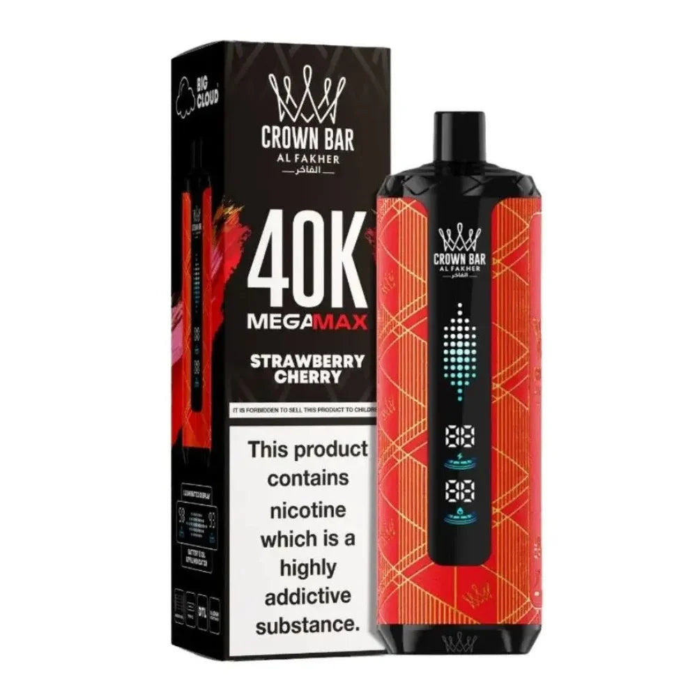 AL FAKHAR CROWN BAR MEGA MAX 40K PUFFS DISPOSABLE VAPE