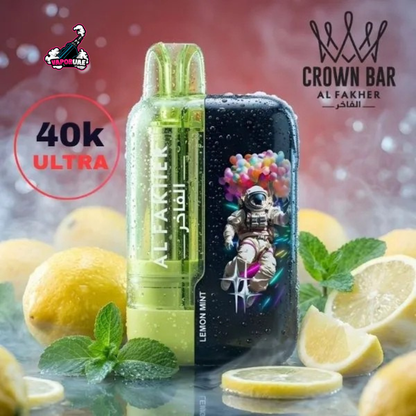 AL Fakher Crown Bar Ultra 40K | MTL 50MG & DTL 5MG
