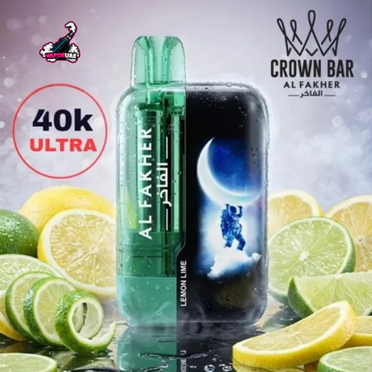 AL Fakher Crown Bar Ultra 40K | MTL 50MG & DTL 5MG