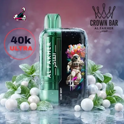 AL Fakher Crown Bar Ultra 40K | MTL 50MG & DTL 5MG