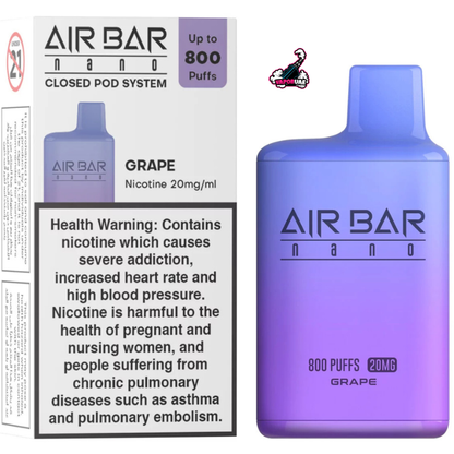 Air bar Nano 800 Puffs