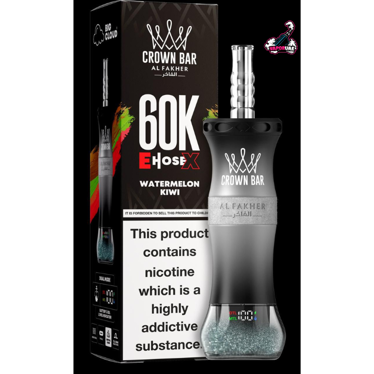 Al Fakher E Hose X 60000 Puffs Crown Bar Hookah