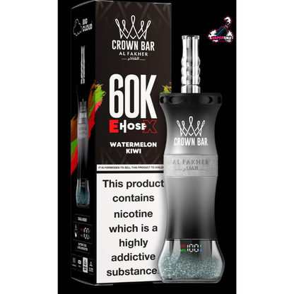 Al Fakher E Hose X 60000 Puffs Crown Bar Hookah