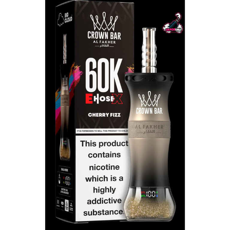 Al Fakher E Hose X 60000 Puffs Crown Bar Hookah