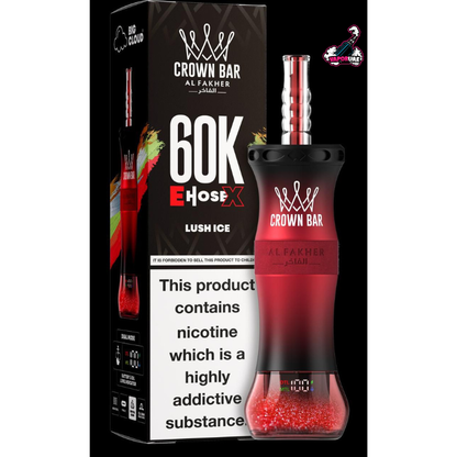 Al Fakher E Hose X 60000 Puffs Crown Bar Hookah