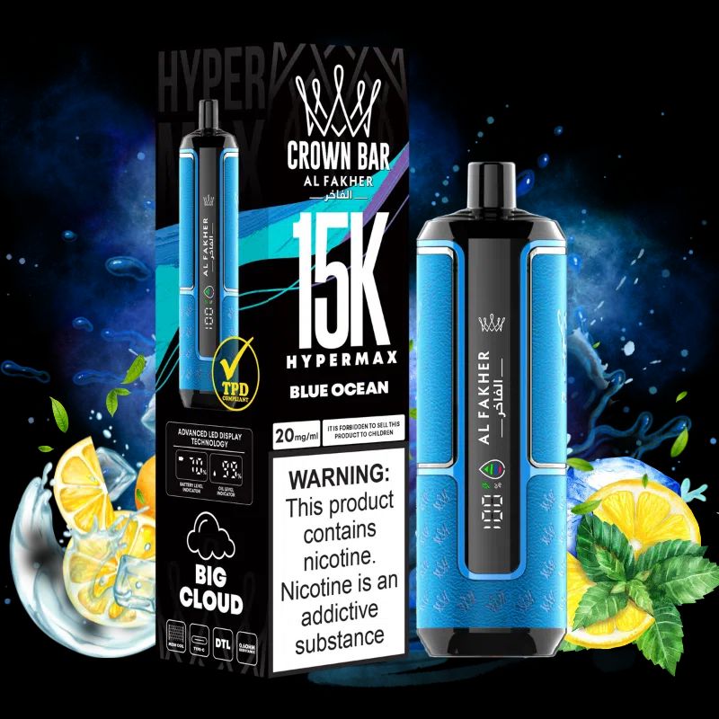 Alfakher 15k puffs Blue Ocean