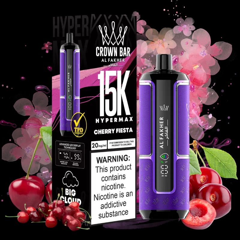 Alfakher 15k puffs Cherry Fiesta