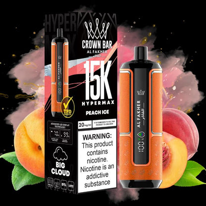 Alfakher 15k puffs Peach Ice