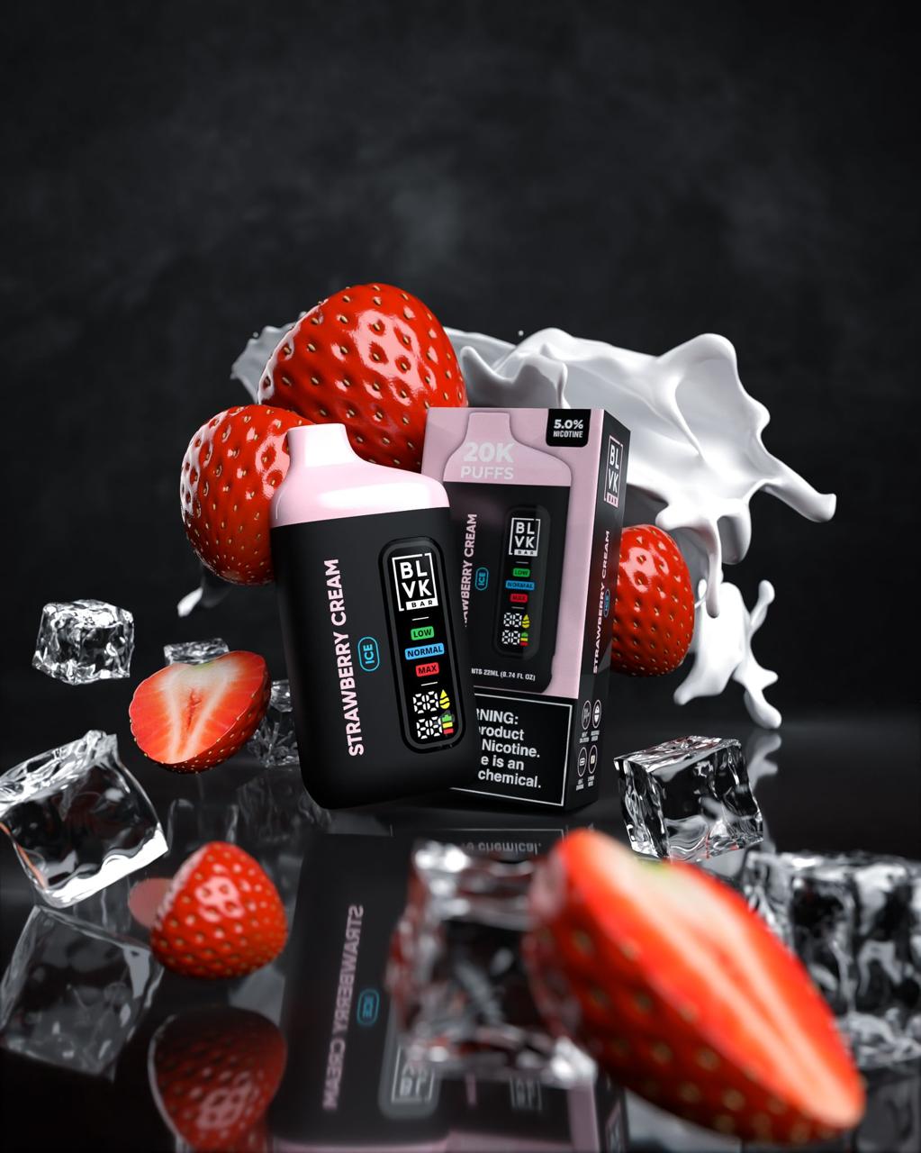 BLVK Strawberry Cream