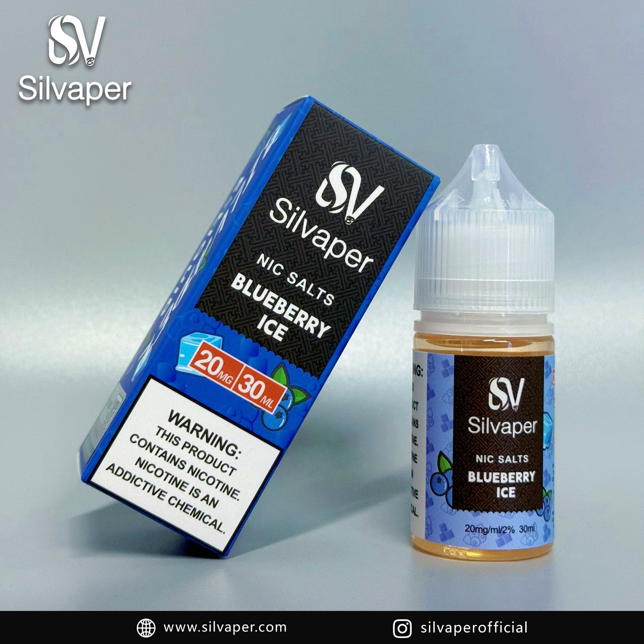 Silvaper Salt Nic 20mg 30ml E-Liquid
