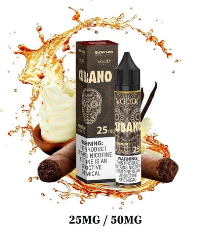 VGOD SaltNic e-liquids 25 mg and 50 mg