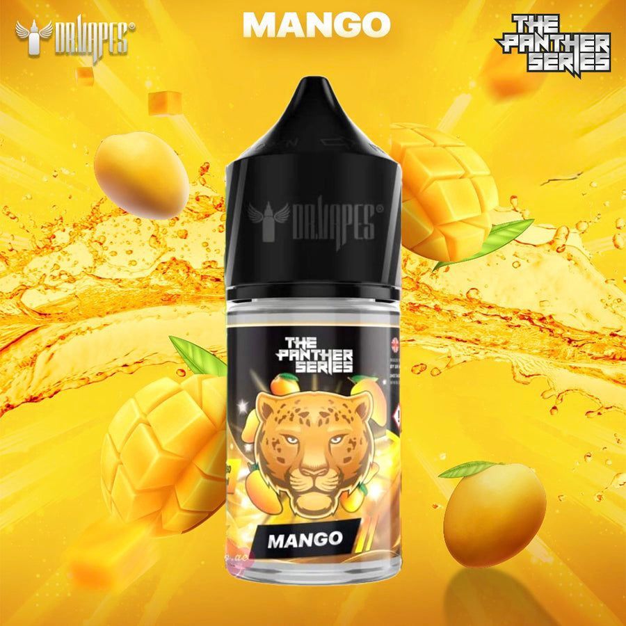 Dr Vapes Panther Series 30ml Salt Nic 30mg & 50mg Mango flavor bottle