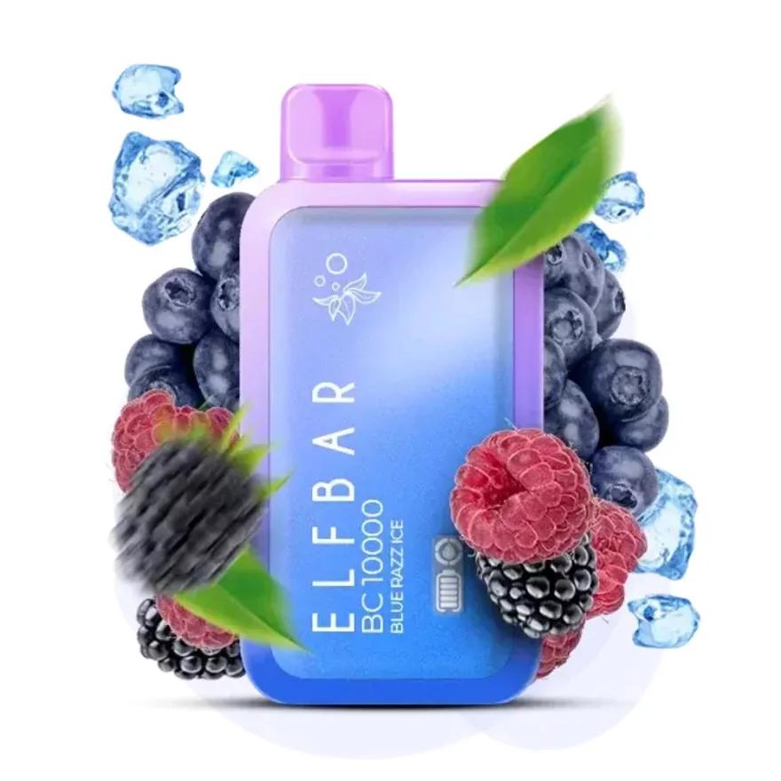 ELFBAR BC10000 Puffs Disposable Vape 20mg Nicotine with Blue Razz Ice