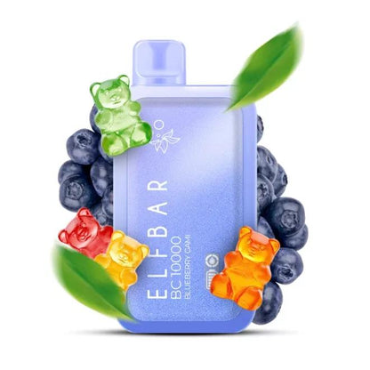 ELFBAR BC10000 Puffs Disposable Vape 20mg Nicotine with Blueberry Gami