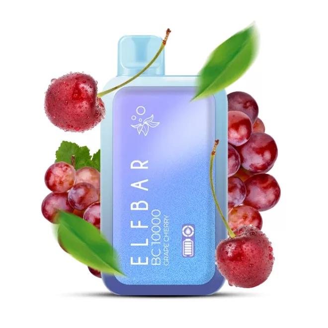 ELFBAR BC10000 Puffs Disposable Vape 20mg Nicotine with Grape Cherry
