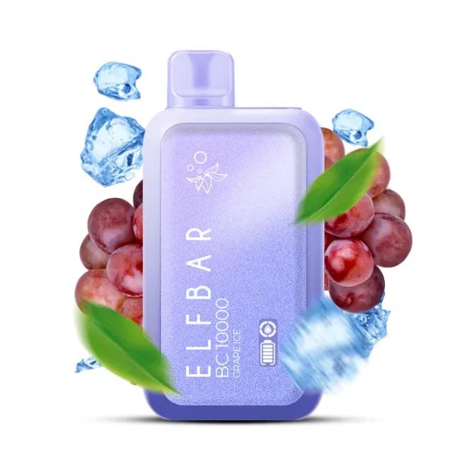 ELFBAR BC10000 Puffs Disposable Vape 20mg Nicotine with Grape Ice