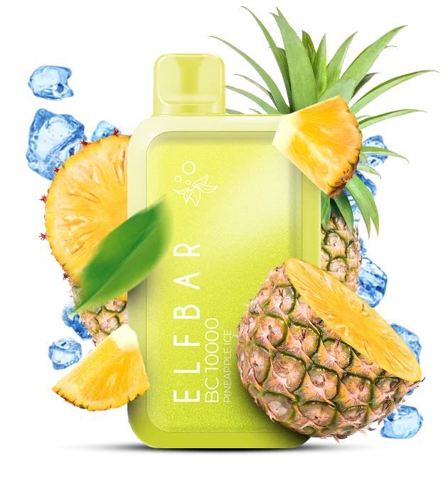 ELFBAR BC10000 Puffs Disposable Vape 20mg Nicotine with Pineapple Ice