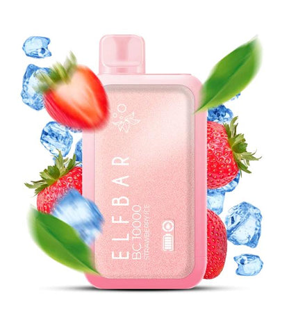 ELFBAR BC10000 Puffs Disposable Vape 20mg Nicotine with Strawberry Ice