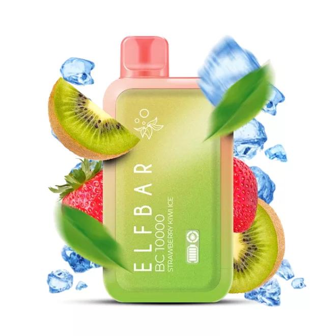 ELFBAR BC10000 Puffs Disposable Vape 20mg Nicotine with Strawberry Kiwi Ice