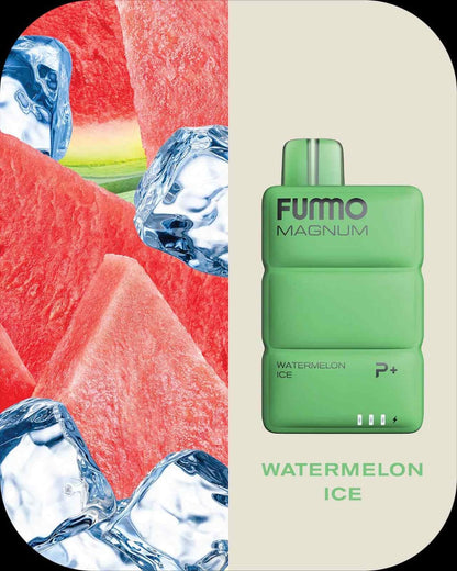 Fummo Magnum 8000 Puffs Disposable Vape 20mg Nicotine with Watermelon Ice Flavor