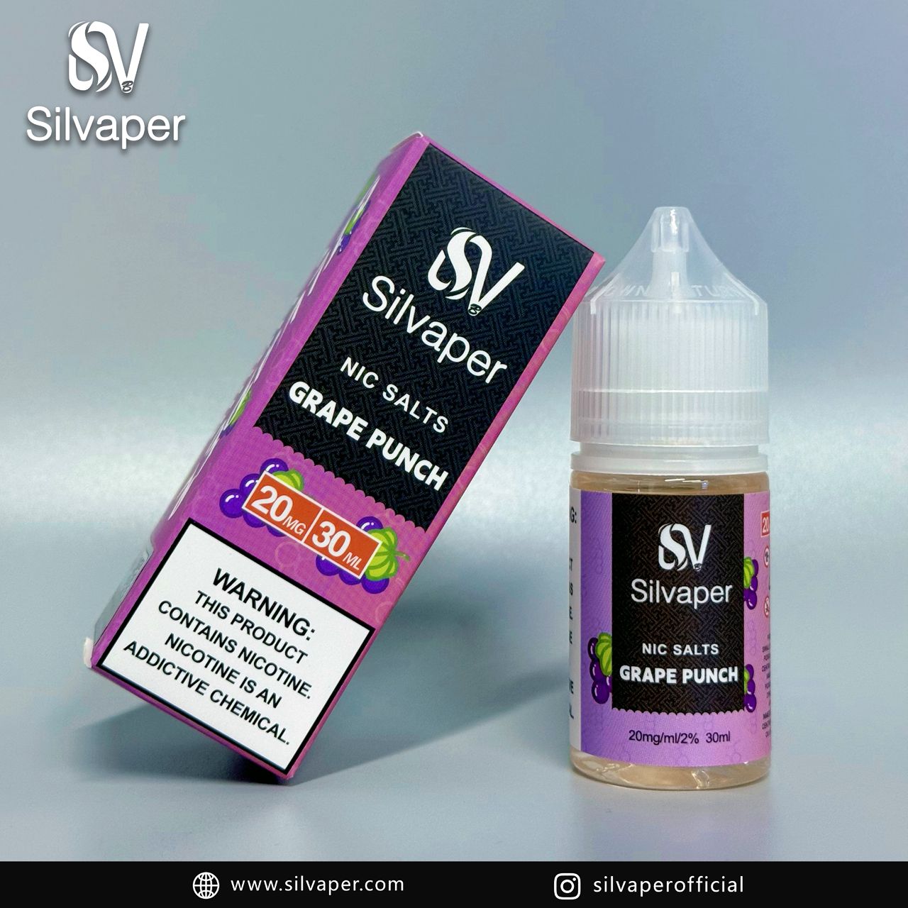 Silvaper Salt Nic 20mg 30ml E-Liquid