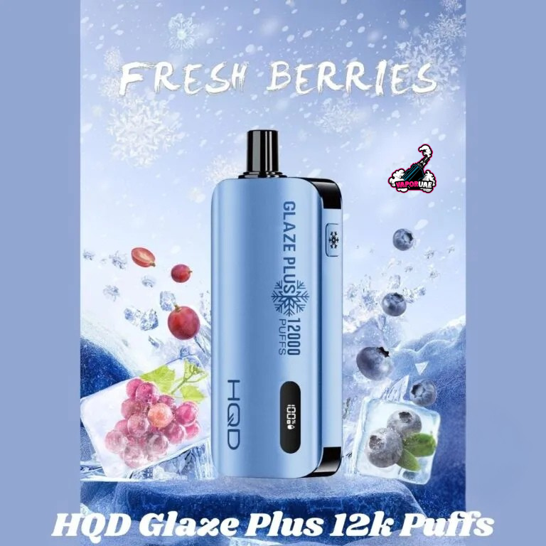HQD Glaze Plus 12000 Puffs in Dubai
