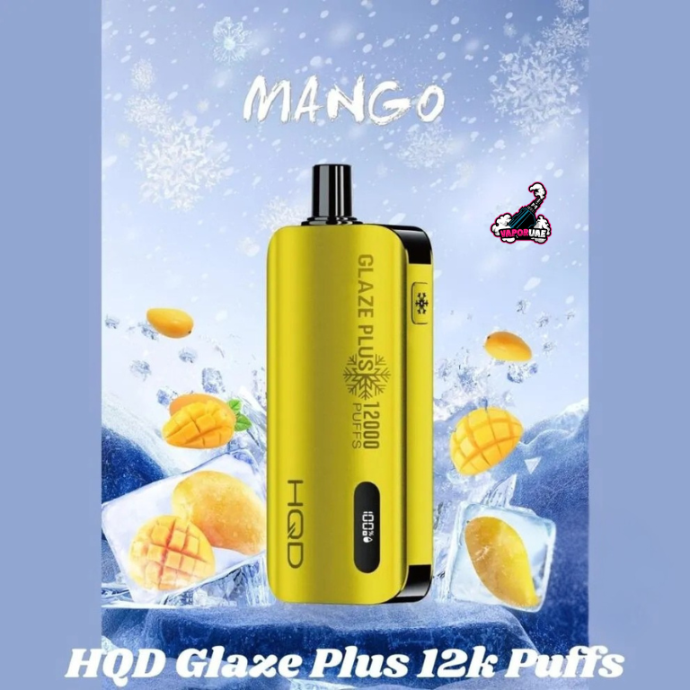 HQD Glaze Plus 12000 Puffs in Dubai