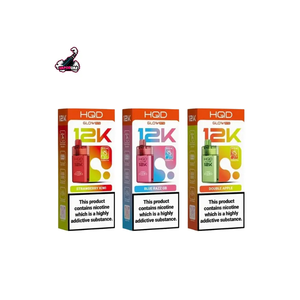 HQD Glow PRO 12K Disposable Vape