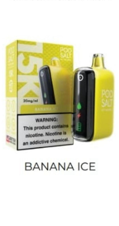 Pod Salt 15000 Puffs Disposable Vape 20mg Nicotine Salt