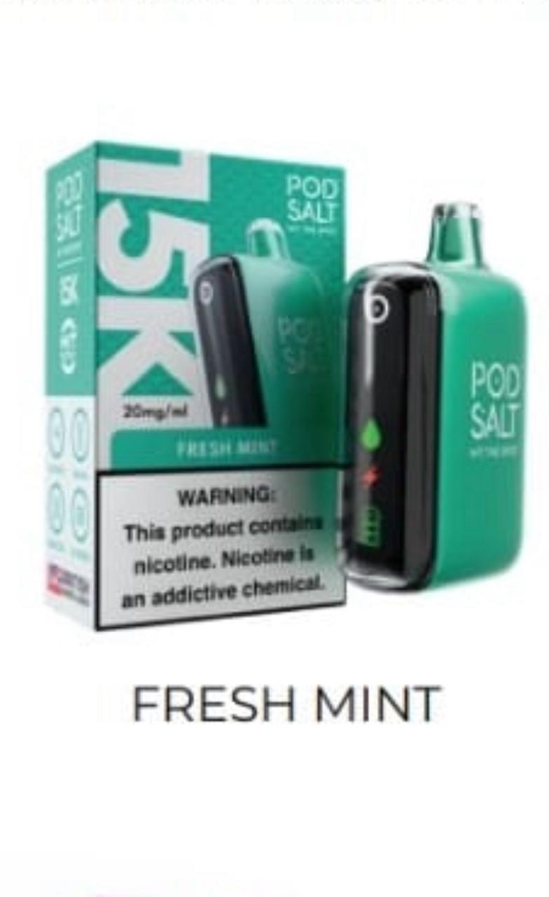 Pod Salt 15000 Puffs Disposable Vape 20mg Nicotine Salt