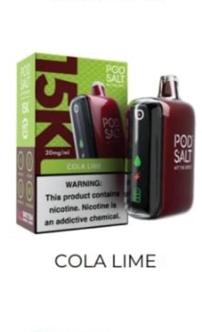 Pod Salt 15000 Puffs Disposable Vape 20mg Nicotine Salt