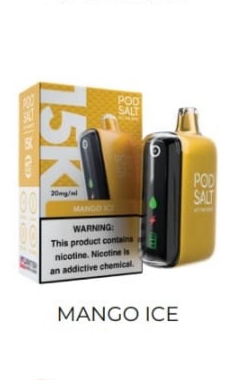 Pod Salt 15000 Puffs Disposable Vape 20mg Nicotine Salt