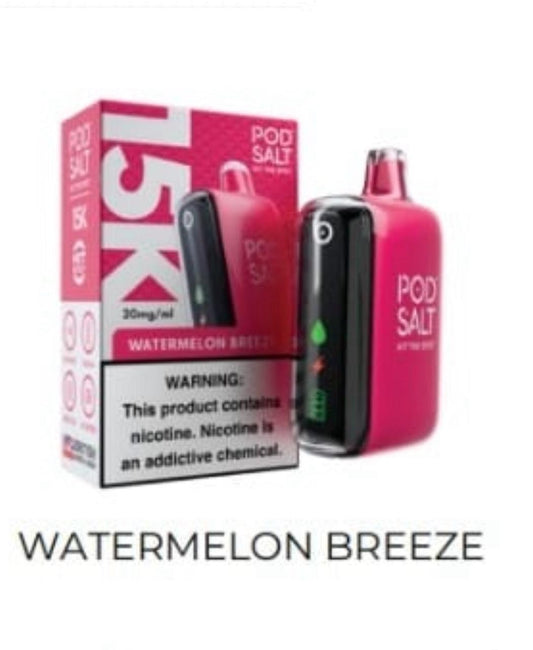 Pod Salt 15000 Puffs Disposable Vape 20mg Nicotine Salt