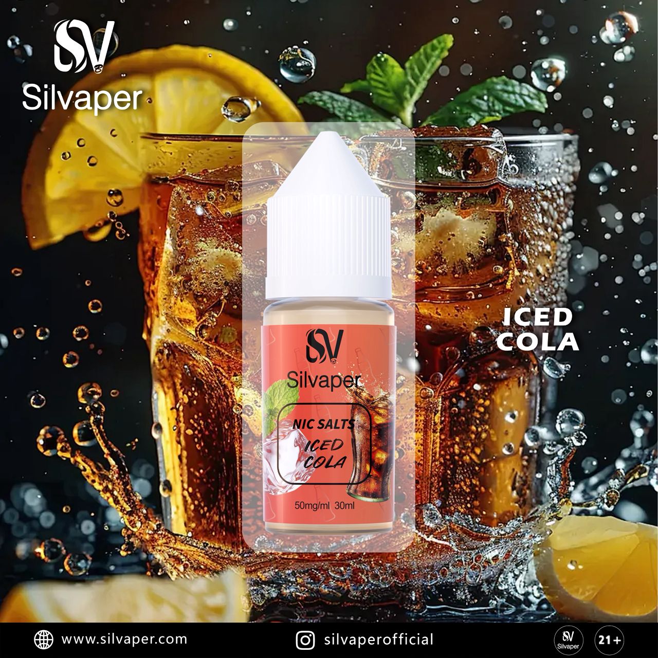 Silvaper Salt Nic 50mg E-liquid