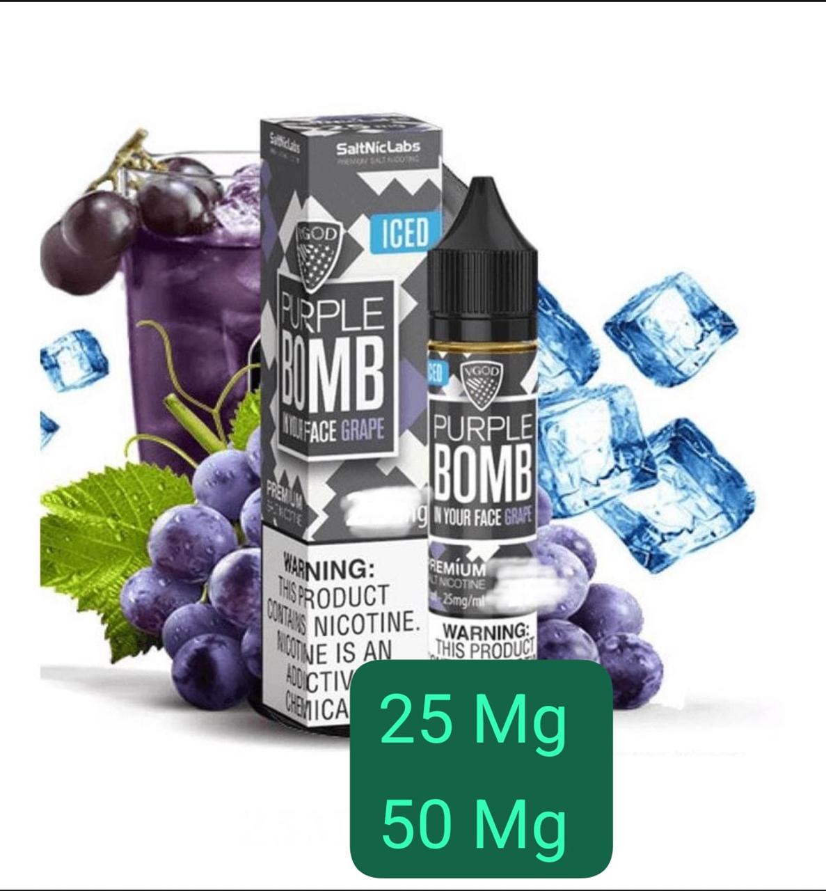 VGOD SaltNic e-liquids 25 mg and 50 mg