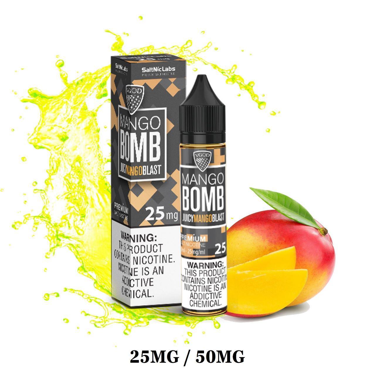 VGOD SaltNic e-liquids 25 mg and 50 mg
