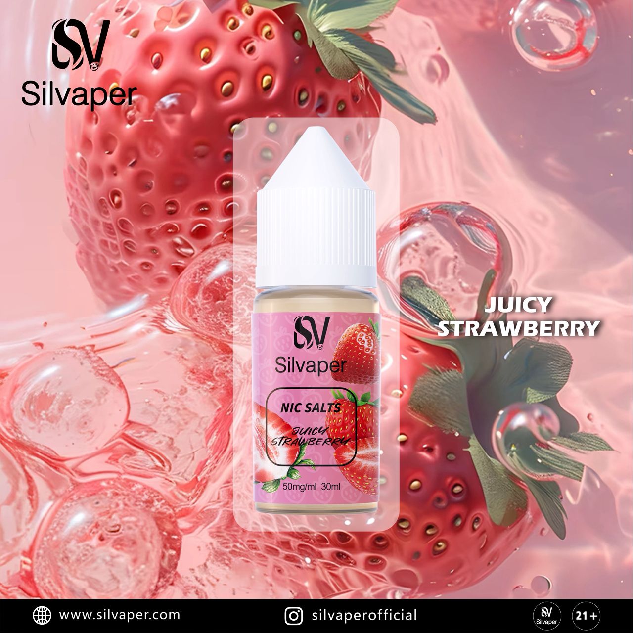 Silvaper Salt Nic 50mg E-liquid