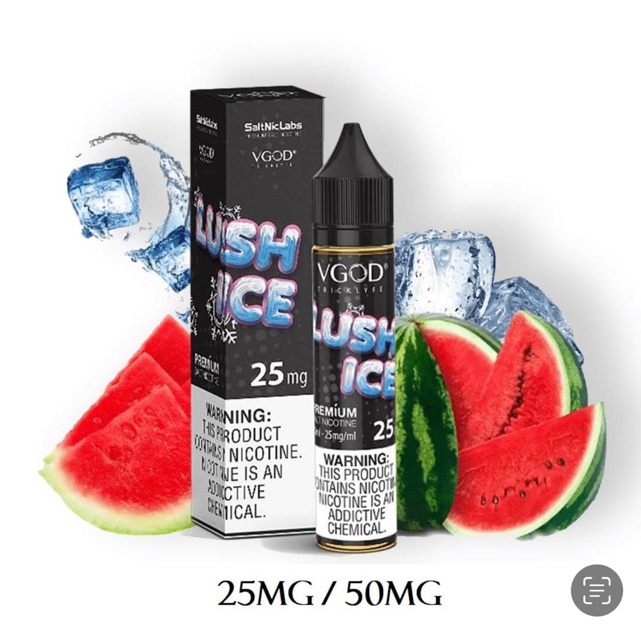 VGOD SaltNic e-liquids 25 mg and 50 mg