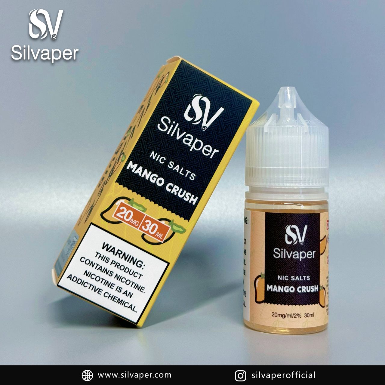 Silvaper Salt Nic 20mg 30ml E-Liquid