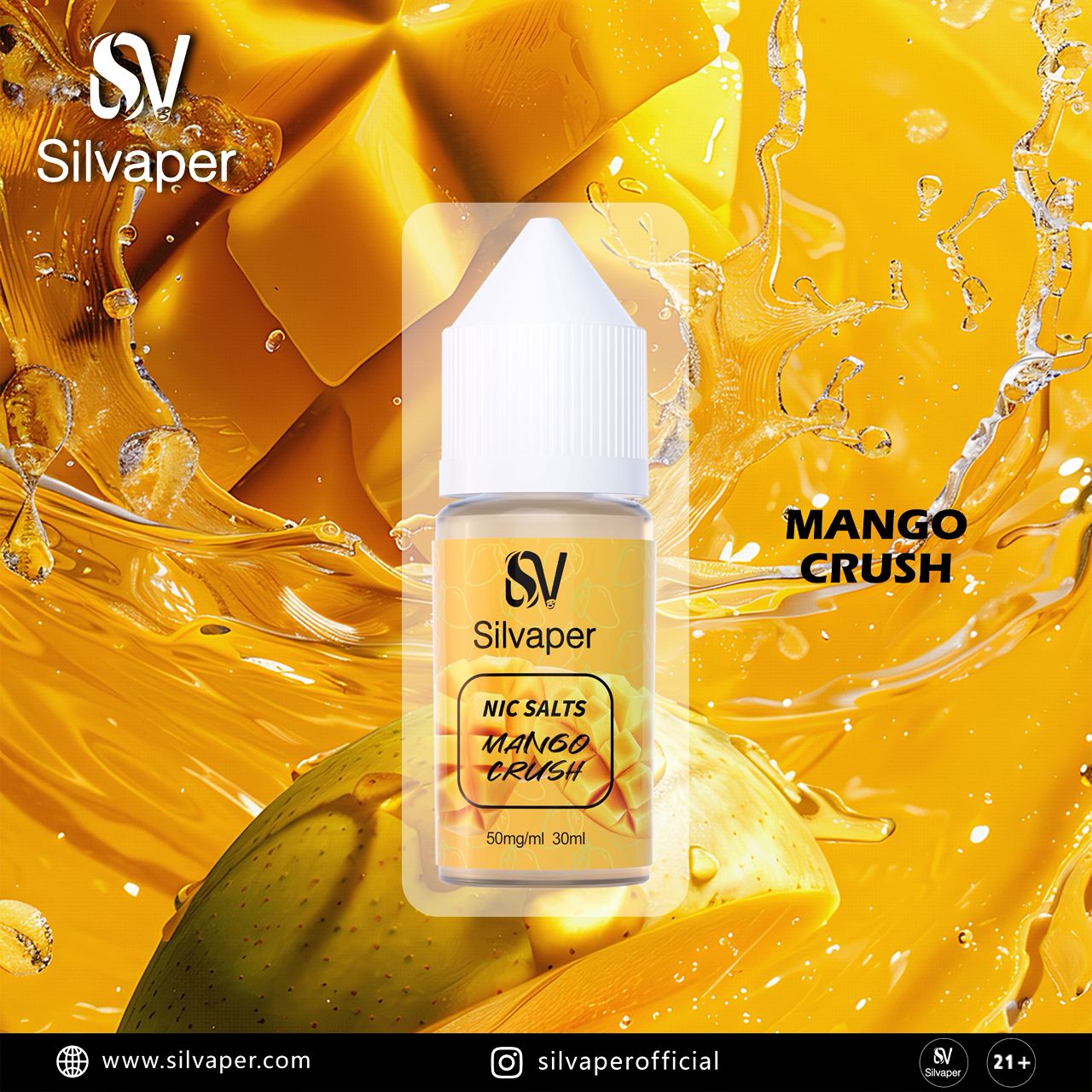 Silvaper Salt Nic 50mg E-liquid