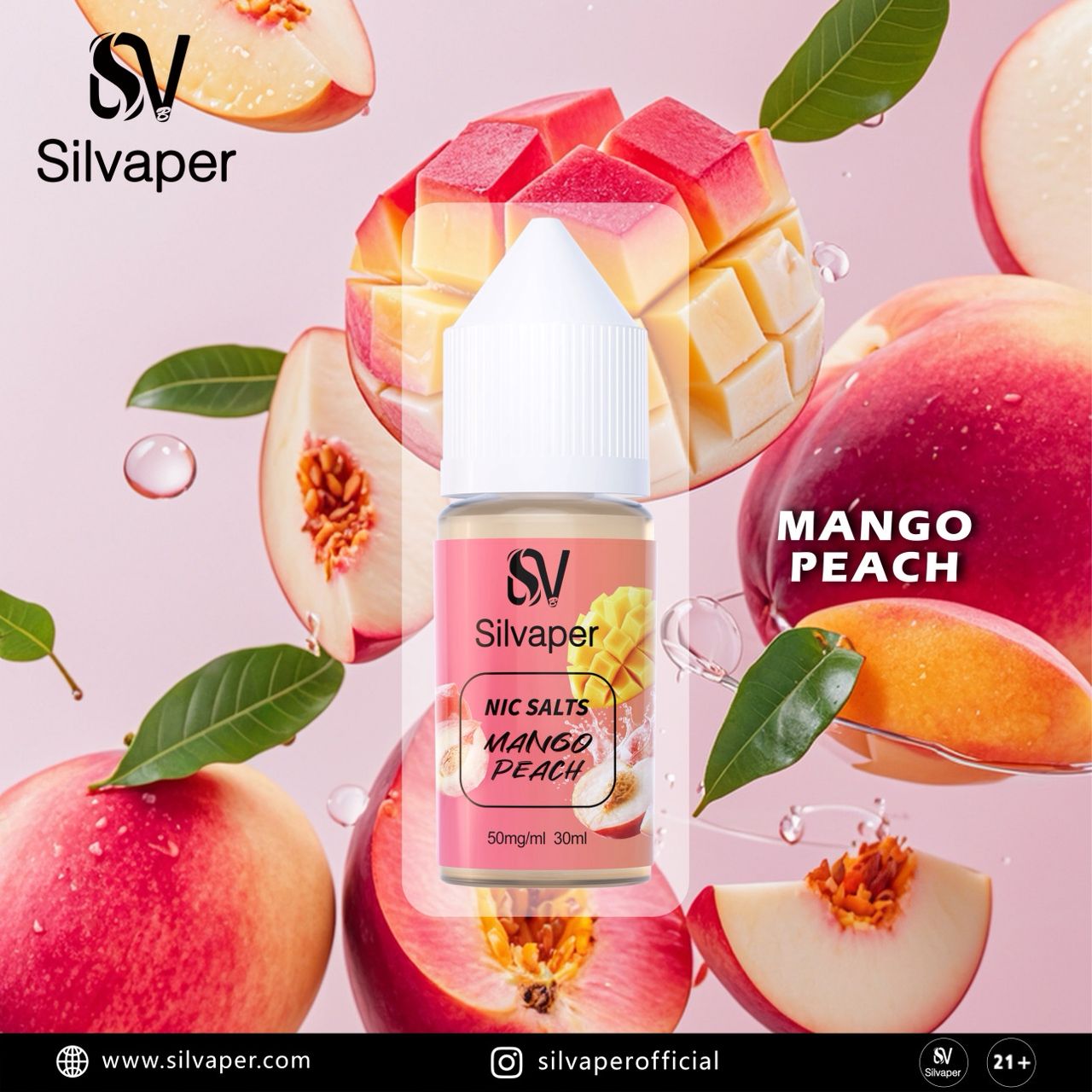 Silvaper Salt Nic 50mg E-liquid