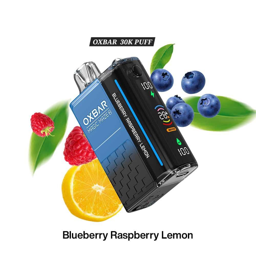 OXBAR 30k Puffs Magic Maze 2 Disposable Vape Blueberry Raspberry Lemon Flavor