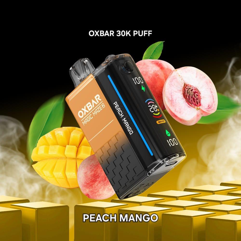 OXBAR 30k Puffs Magic Maze 2 Disposable Vape Peach Mango Flavor