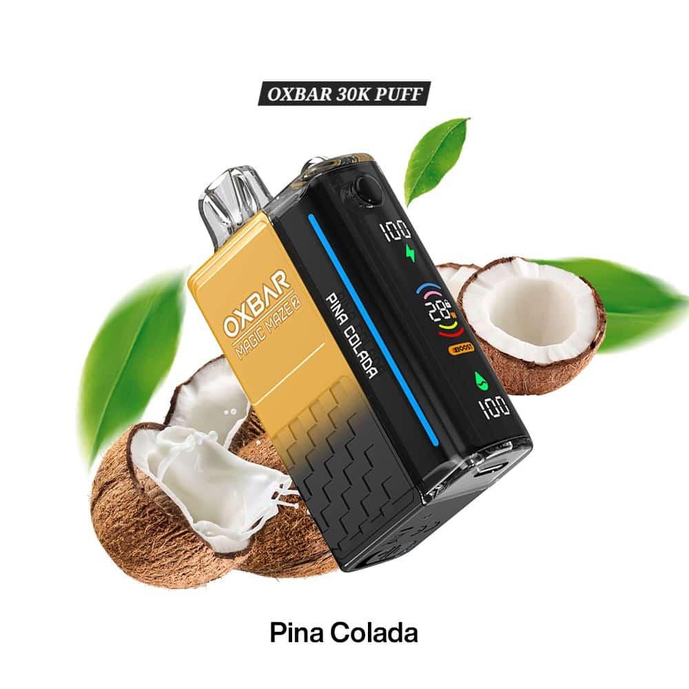 OXBAR 30k Puffs Magic Maze 2 Disposable Vape Pina Colada Flavor